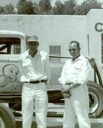 Ferrill Curtis - 14 and Vernon Schrater 24  1959